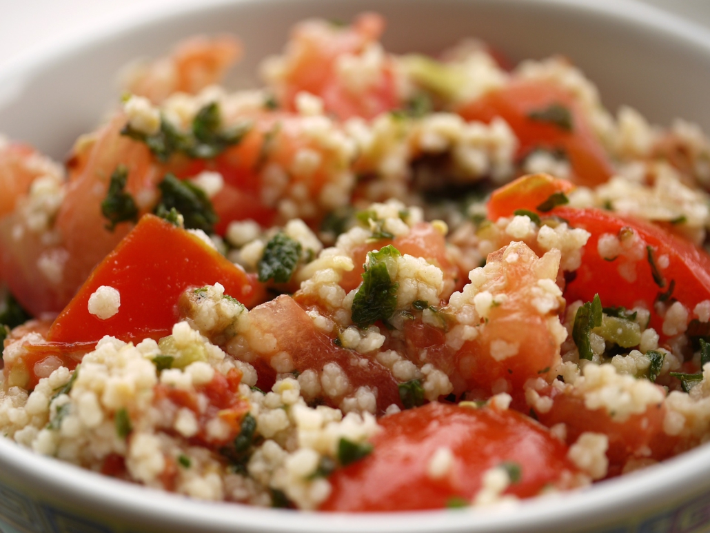 Couscous Salat mit Petersilie – Solawi Ammerbuch